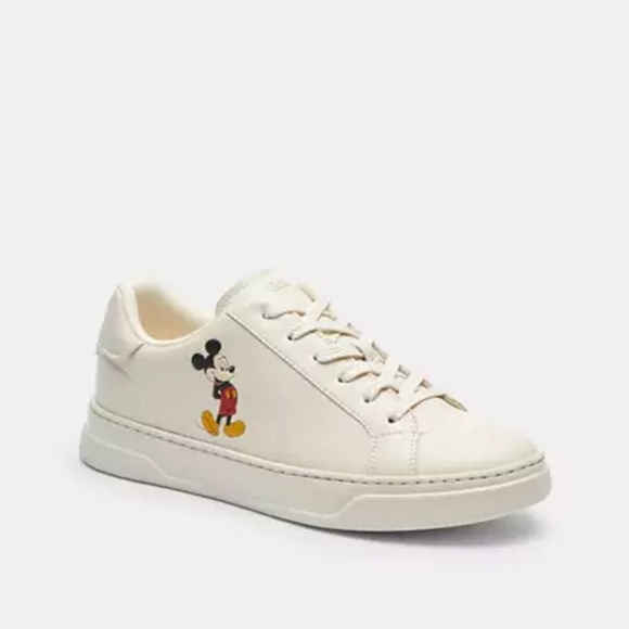 NIB Disney X Coach High Line Sneaker With Mickey Mouse - Size 8.5 - Picture 1 of 9